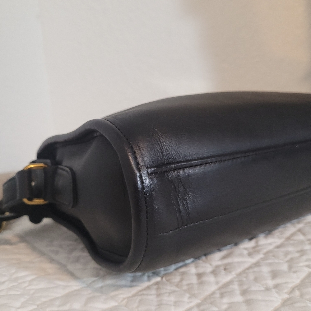 Vintage Y2K Coach 9944 Taylor Zip  Shoulder/Crossbody Handbag Black Made in USA - Picture 8 of 15